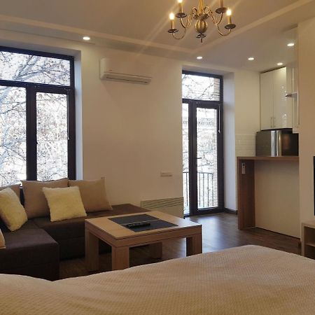 Apartamento Cascade White Luxury Ereván Exterior foto