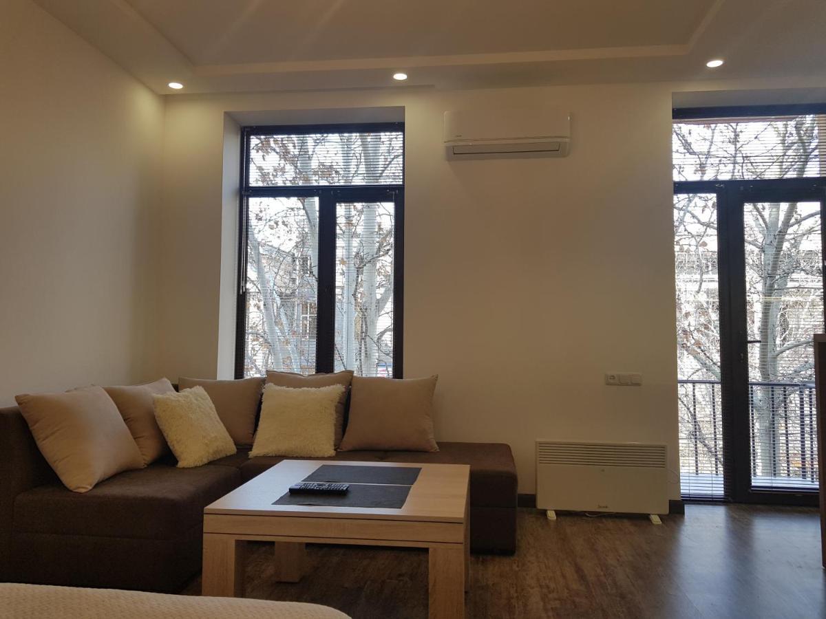 Apartamento Cascade White Luxury Ereván Exterior foto