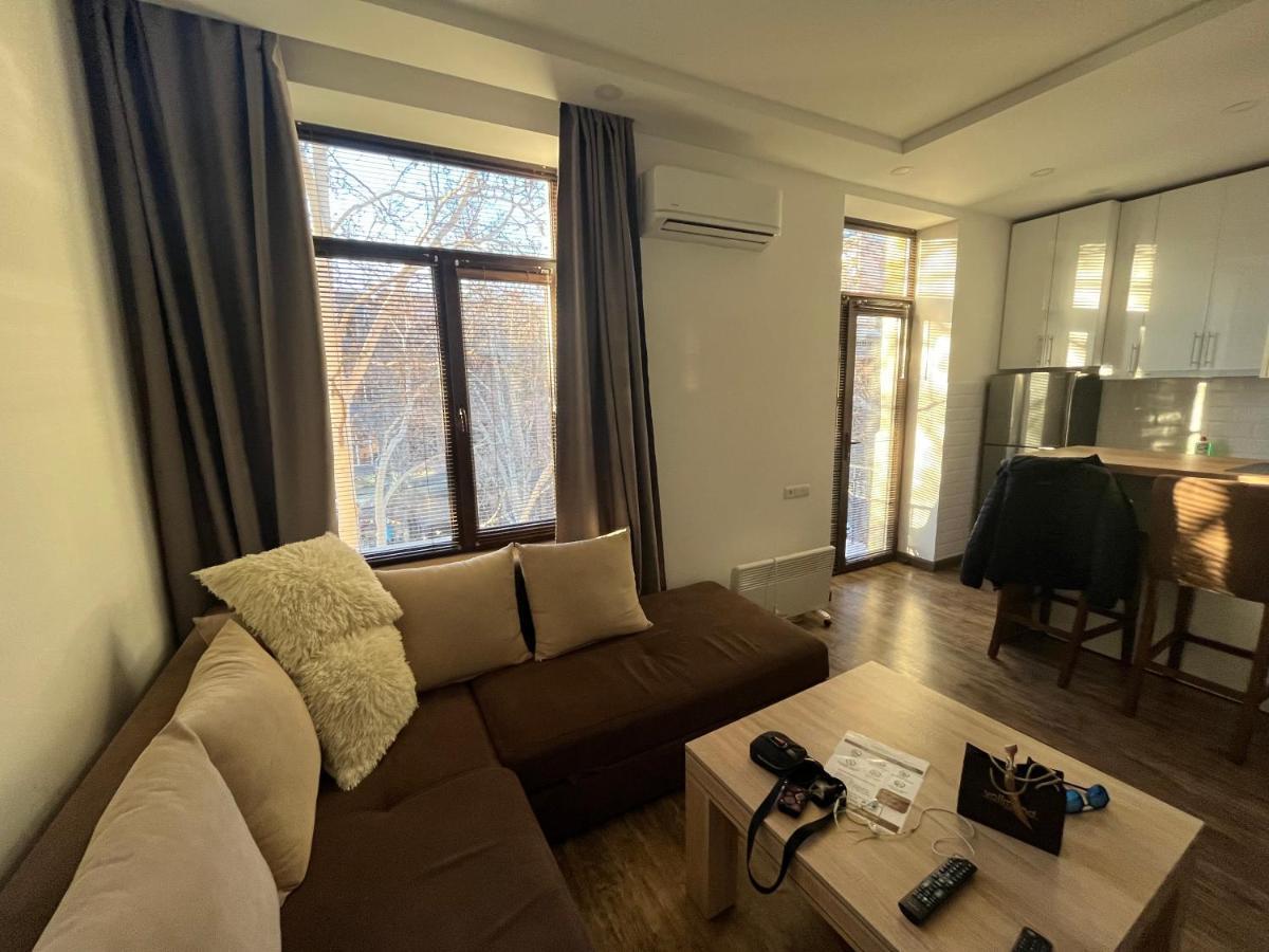 Apartamento Cascade White Luxury Ereván Exterior foto
